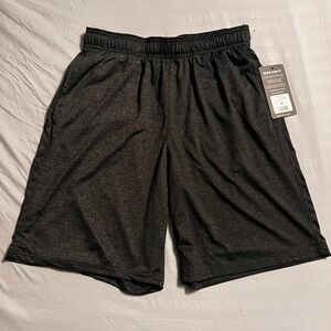 90 Degree By Reflex Charcoal Men's Athletic Shorts